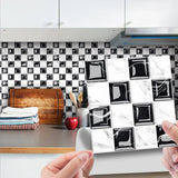 MosaicGlow Peel & Stick Tiles – 3D Waterproof Wall Stickers | Decorative PVC Mosaic Panels for Kitchens & Bathrooms