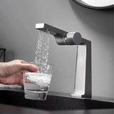Veloura Éclat Rose Bathroom Mixer Tap – Brushed Rose Gold Basin Faucet | Elegant Single-Lever Vanity Design