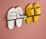 FlexRail Swing Arm Towel Holder – Aluminium Wall-Mounted Rail with Hook | Space-Saving Modern Bathroom Storage