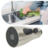 AquaFlow Elite Pull-Out Tap Head – 3-Mode Kitchen Spray Replacement | Effortless Cleaning & Water Control