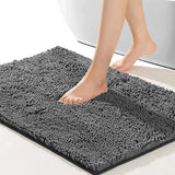 Veloura Cloud Chenille Bath Rug – Ultra-Soft Non-Slip Bathroom Mat with Quick-Dry Comfort
