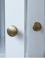 Atelier Forge Hammered Brass Handles – Vintage Bronze Cabinet Pulls | Artisan Furniture Hardware