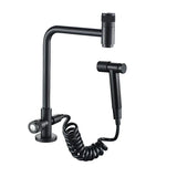 SteelFlow Pro360 Utility Faucet – 3040 Stainless Steel Swivel Tap | Cold Water Kitchen & Outdoor Sink Mixer