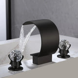 HeritageFlow LuxeSpread Bathroom Faucet – 8" Widespread Dual-Handle Vanity Mixer