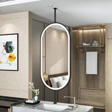 ÉvoLume Oval LED Mirror – Modern Backlit Vanity Mirror | HD Illuminated Wall Design
