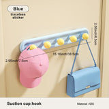 VivaPop Suction Wall Hooks – Colourful Drill-Free Bathroom & Kitchen Hangers | Modern Ball Design Storage Hooks