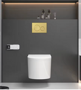 Aurelium Luxe Gold Dual Flush Wall Plate – Concealed Cistern Control Panel | Modern Water-Saving Bathroom Upgrade