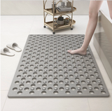 HydroGrip Square Shower Mat – Non-Slip Quick-Drain Bath Mat | Comfort Massage Surface