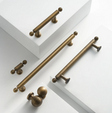 Montelisse Antique Brass Cabinet Handles – Luxury Furniture Pulls | Vintage Kitchen & Drawer Hardware