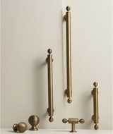 Montelisse Antique Brass Cabinet Handles – Luxury Furniture Pulls | Vintage Kitchen & Drawer Hardware
