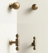 Montelisse Antique Brass Cabinet Handles – Luxury Furniture Pulls | Vintage Kitchen & Drawer Hardware