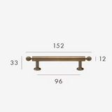 Montelisse Antique Brass Cabinet Handles – Luxury Furniture Pulls | Vintage Kitchen & Drawer Hardware