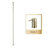 Luxury Brass Wall-Mounted Bathroom Tap | Modern Design | Premium Quality