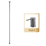 Luxury Brass Wall-Mounted Bathroom Tap | Modern Design | Premium Quality