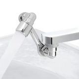 FlexFlow 1080 Swivel Tap Extender – Universal Dual Spray Faucet Attachment | Multi-Angle Water Saving Arm