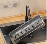 SinkMate Kitchen Sink Organiser – ABS Sponge & Draining Rack | Compact Countertop Storage Solution