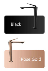 Aurelia Tower Basin Mixer – Brushed Gold Vessel Sink Faucet | Luxury Tall Bathroom Tap