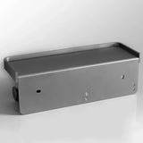 LoftEdge Toilet Roll Holder with Shelf – Aluminium Wall-Mounted Bathroom Organiser | Modern Space-Saving Storage
