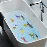 ComfortPaw Anti-Slip Bath Mat – Kids & Seniors Safety Shower Mat | Soft Massage Grip Design