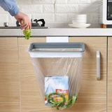 ClipBin Hanging Bag Holder – Portable Cabinet Trash Bag Hook | Compact Waste Organiser