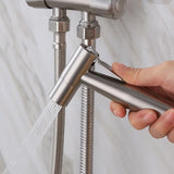 PureStream Stainless Steel Bidet Sprayer – Handheld Toilet Cleaning Spray | Hygienic Multi-Purpose Bathroom Rinse System