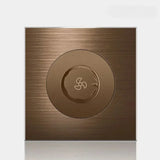 VeronaVolt Vintage Wall Switch & Socket – Coffee Bronze Electrical Outlet | Retro LED Power Plate
