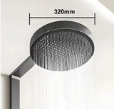 Aurelius ThermoSpa Shower System – Concealed Rainfall Thermostatic Shower Set | Luxury Gold Bathroom Upgrade
