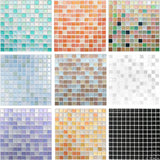 Luméra Glass Mosaic Panels – Waterproof 3D Peel & Stick Tile Decals | Luxury Kitchen & Bathroom Wall Covering