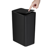 PureTouch Compact Bathroom Bin – 10L Push Lid Waste Bin | Modern Hygienic Home Design