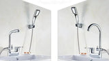 UrbanFlow Basin Mixer Tap – Modern Brass Bathroom Faucet | Premium Single Lever Hot & Cold Sink Mixer