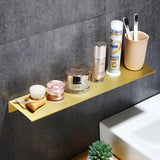 Vellora Aluminium Shower Shelf – Modern Wall-Mounted Bathroom Organiser | Luxury Shower Storage Rack
