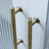 Atelier Forge Hammered Brass Handles – Vintage Bronze Cabinet Pulls | Artisan Furniture Hardware