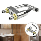 SteelEase Kitchen Mixer Tap – Stainless Steel Hot & Cold Sink Faucet | Modern Single Lever Kitchen Tap