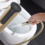 TriFlow LuxeSpa Bidet System – 3-in-1 Wall-Mounted Brass Hygiene Sprayer | Luxury Bathroom Cleaning Set