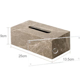 Valdore Emperador Marble Bathroom Accessories Set – 7-Piece Natural Stone Luxury Collection | Spa-Inspired Bathroom Décor