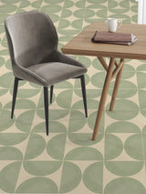 NordicTyle 12-Piece Scandinavian Floor & Wall Sticker Set – Thick PVC Peel-and-Stick Tiles for Modern Home Décor