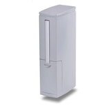Nuvessa Slim Bathroom Bin – Ultra-Narrow Waste Basket with Lid | Modern Space-Saving Rubbish Bin