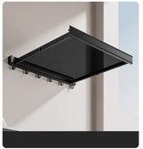 AeroFold Wall Storage Rack – Foldable Aluminium Coat & Towel Organiser | Modern Space-Saving Wall Hook