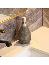 MaisonCeré Heritage Soap Dispenser – Vintage Ceramic Refillable Pump Bottle for Bathroom & Kitchen