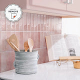 MetroTile Peel & Stick Wall Panels – Waterproof PVC Splashback Tiles | Modern Self-Adhesive Décor