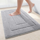 CloudSoft Luxe Bath Mat – Ultra Absorbent Microfibre Bathroom Rug | Non-Slip Quick-Dry Comfort Mat