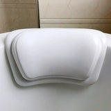 Veloura Spa Bath Pillow – Waterproof Non-Slip Tub Headrest | Luxury Silicone Foam Bath Cushion