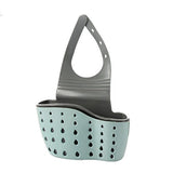 SinkNest Flex Adjustable Faucet Caddy – Hanging Sponge & Soap Organiser | Quick-Drain Kitchen & Bathroom Storage
