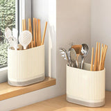 DryNest Kitchen Cutlery Organiser – Wall-Mount Utensil Holder with Drainage | No-Drill Storage Rack