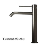 RoseElevate LuxeTall – Brushed Rose Gold High-Arc Vessel Sink Faucet