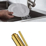 AquaFlow 360 Kitchen Tap Aerator – Swivel Faucet Attachment with Stop Button | Water-Saving Sink Sprayer
