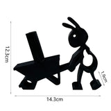 PlayPaws Toilet Roll Holder – Cute Animal Wall-Mounted Tissue Organiser | Fun Space-Saving Bathroom Décor