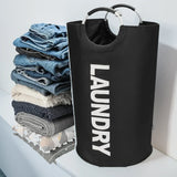 AquaVault XL Laundry Basket – Waterproof Foldable Hamper | Large-Capacity Home Storage Solution