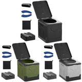 TrailEase Portable Toilet – Foldable Camping & Emergency Travel Toilet | Compact Outdoor Sanitation Solution