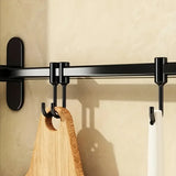 CulinaRail Wall Organiser – Multifunctional Kitchen Storage Rack | Space-Saving Utensil & Lid Holder